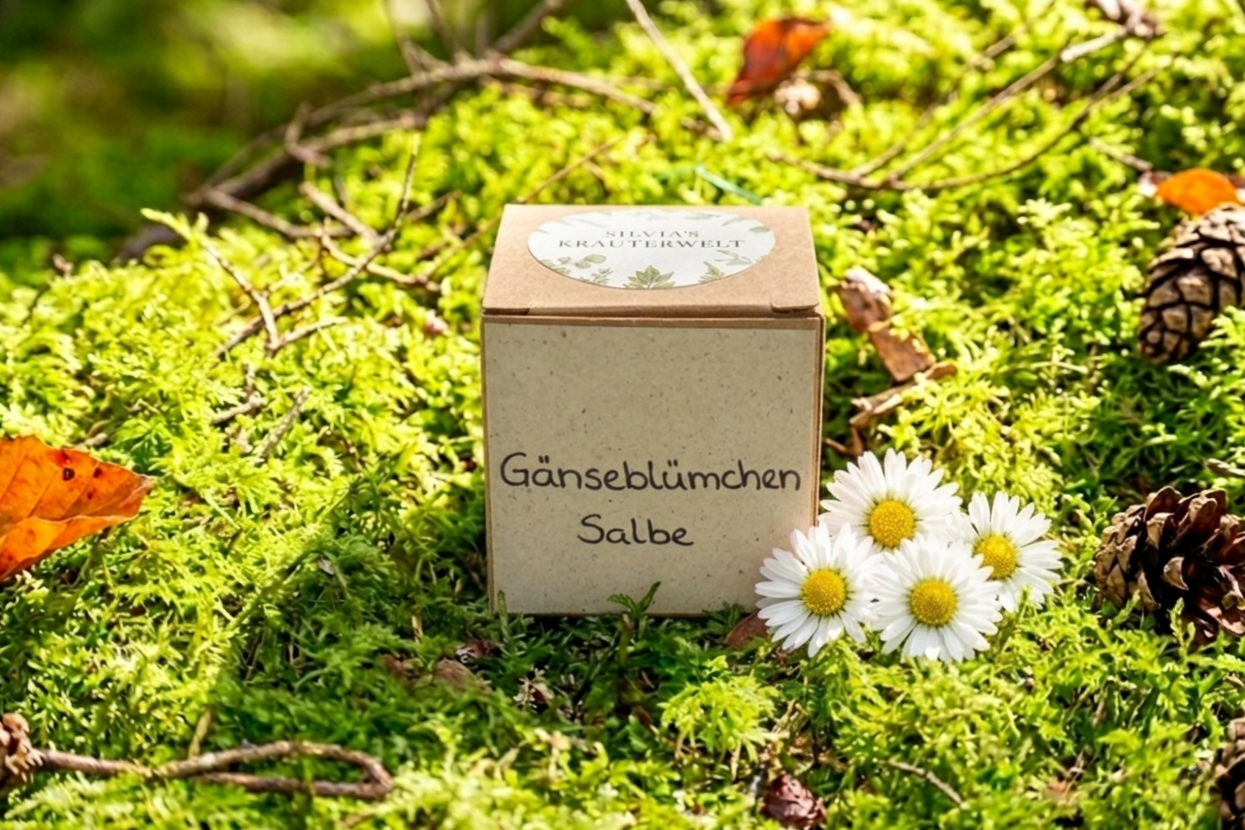 Gänseblümchensalbe « die Göttin des Frühlings »